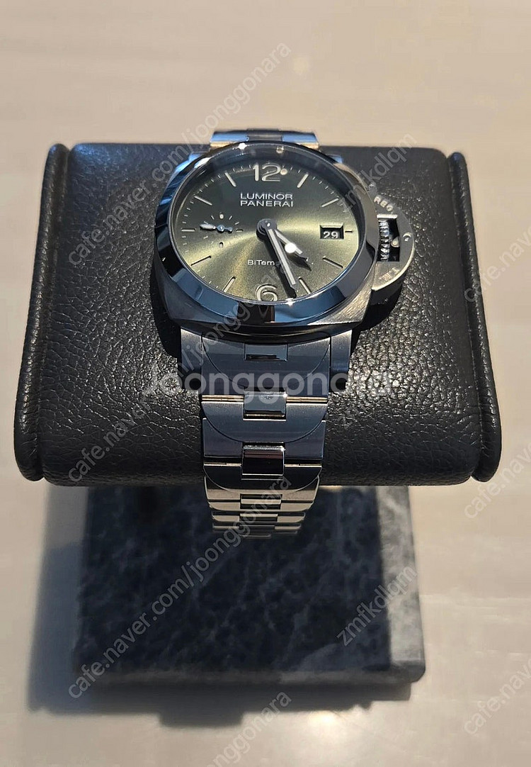 파네라이 루미노르 쿼란타 비템포 그린 40mm PAM0...--2