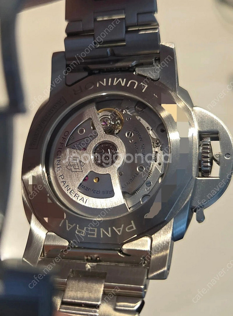 파네라이 루미노르 쿼란타 비템포 그린 40mm PAM0...--6