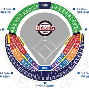 7월6일 두산 KT 천유 은퇴식 3루블루 4연석