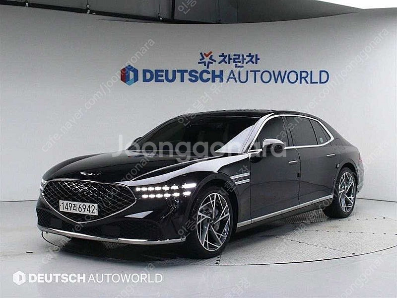 제네시스 G90 중고차 가격 제네시스 중고 검정색 20...--0