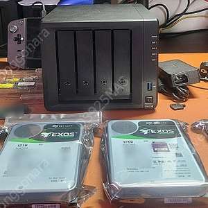 시놀로지DS423+ EXOS 48TB + 램 6G +