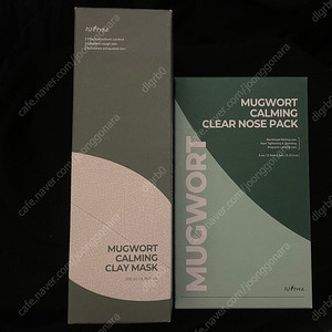 (택포/미개봉) 이즈앤트리 머그워트 카밍 클레이 마스크 200ml+코팩 팜니다