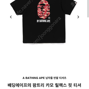 베이프 티셔츠 L