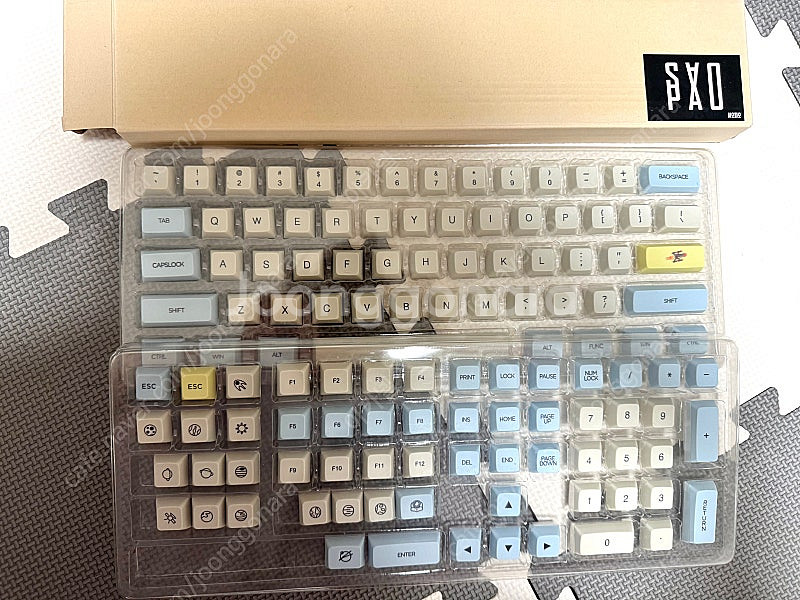 사오파오 문랜딩 키캡 PBT XDAS 판매--0