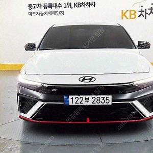 흰색 아반떼 중고 더 뉴 아반떼 CN7 2.0 N 중고차싸게사기 8,848 km