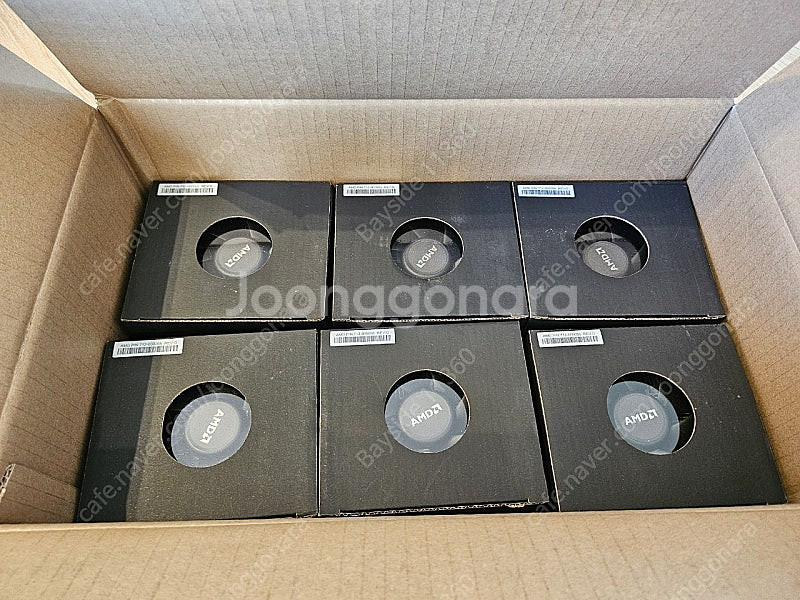 AMD AM4용 Wraith 정품 쿨러 12개 ㅡ 택포...--0