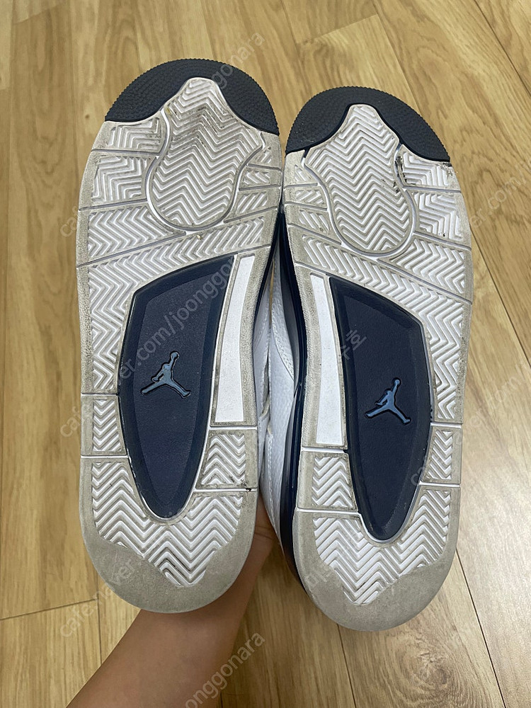 (새상픔급) 나이키 에어조던4 레트로 콜럼비아 245--4