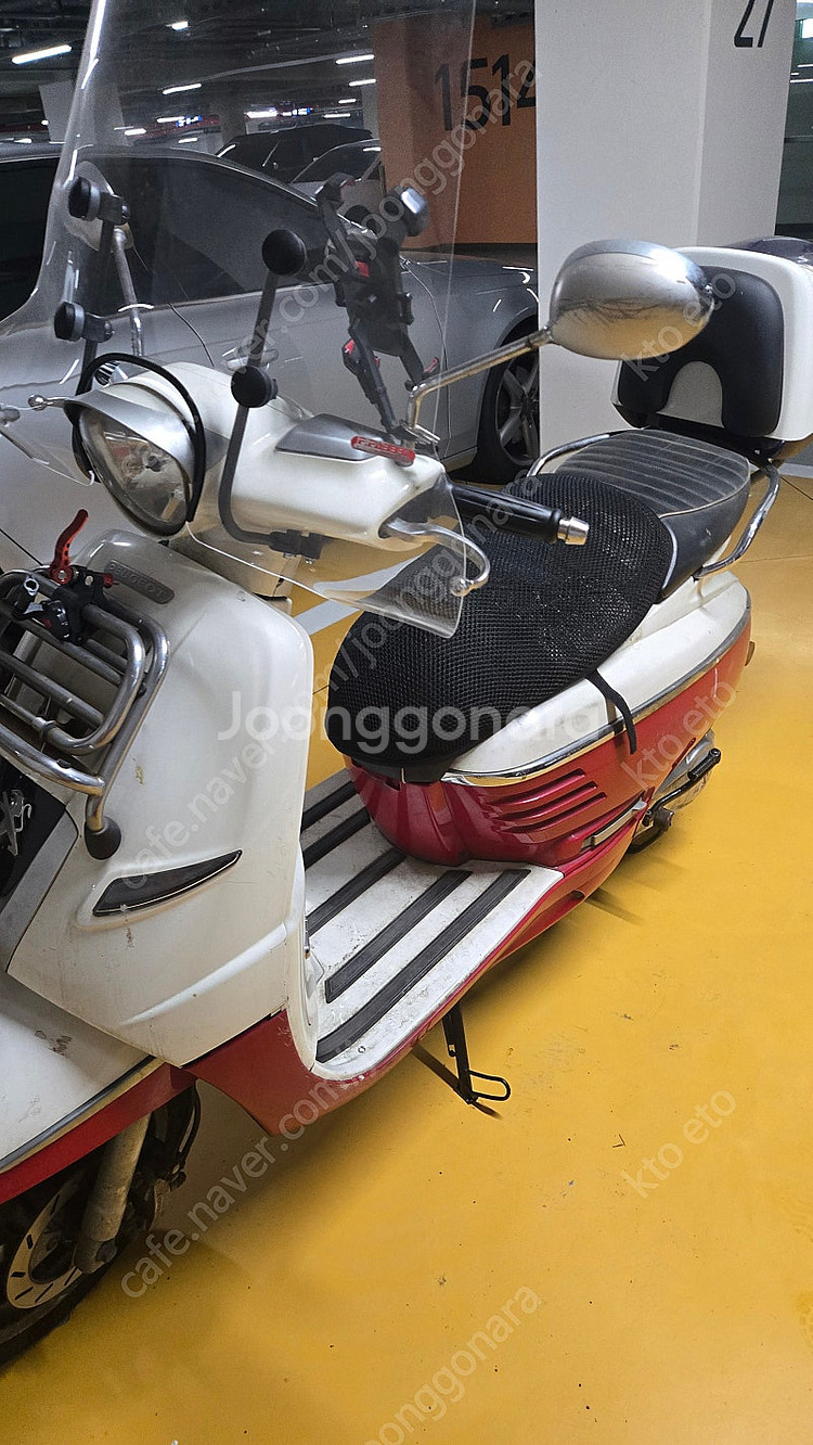 푸조 장고 125cc 16년식 팝니다--0