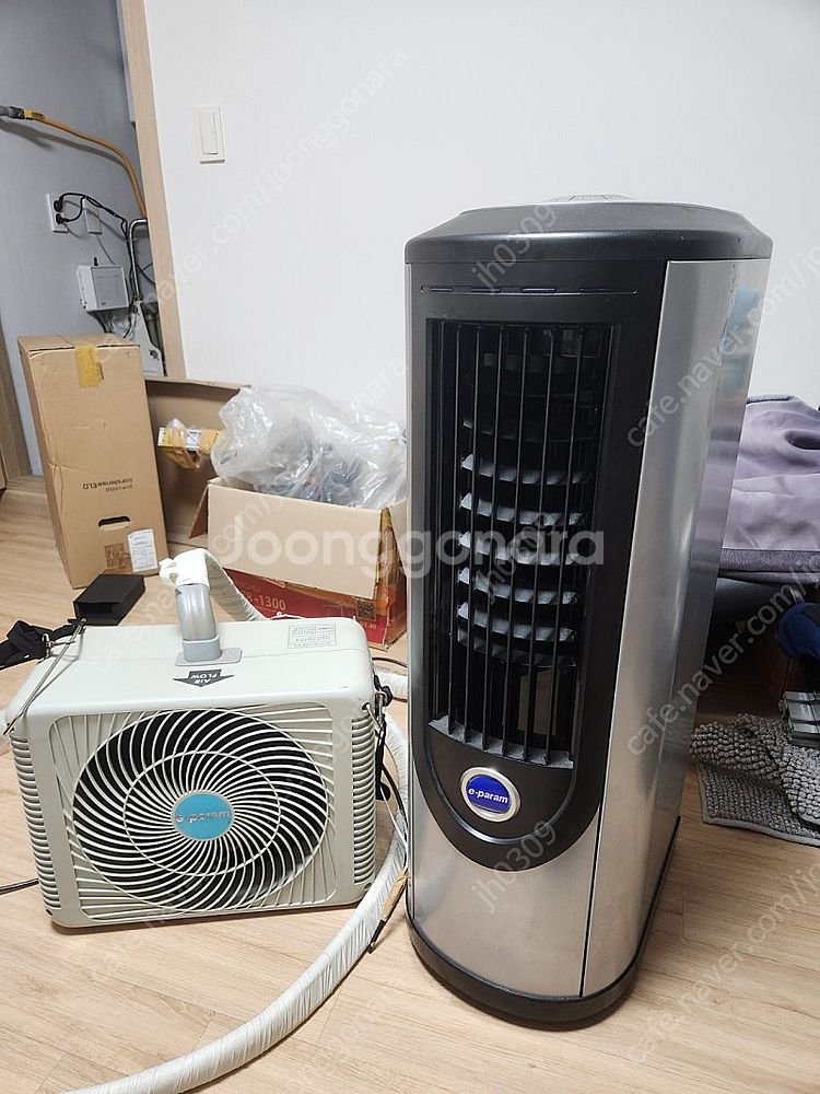 실외기있는 이동식 에어컨 이파람 PA-M09CR 배달가...--0