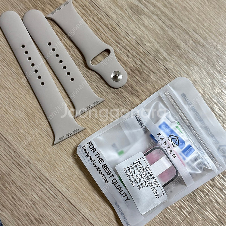 (새제품) 애플워치 7 41mm 정품스트랩 + 풀커버케...--2
