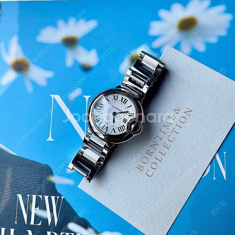 W69010Z4 까르띠에 발롱블루 28mm 스틸 쿼츠 ...--1