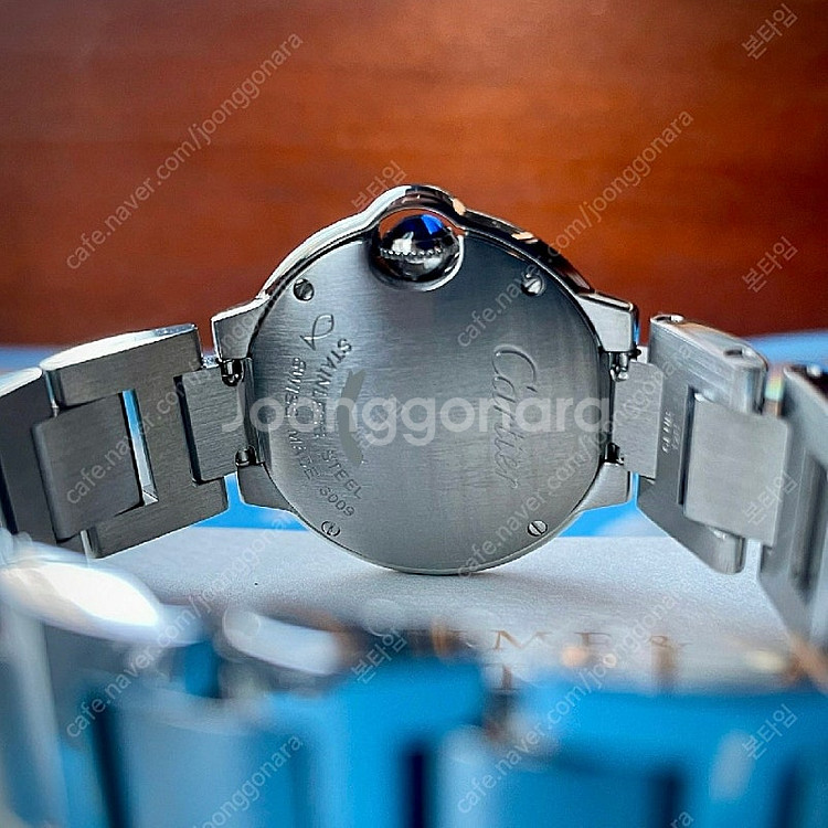 W69010Z4 까르띠에 발롱블루 28mm 스틸 쿼츠 ...--6