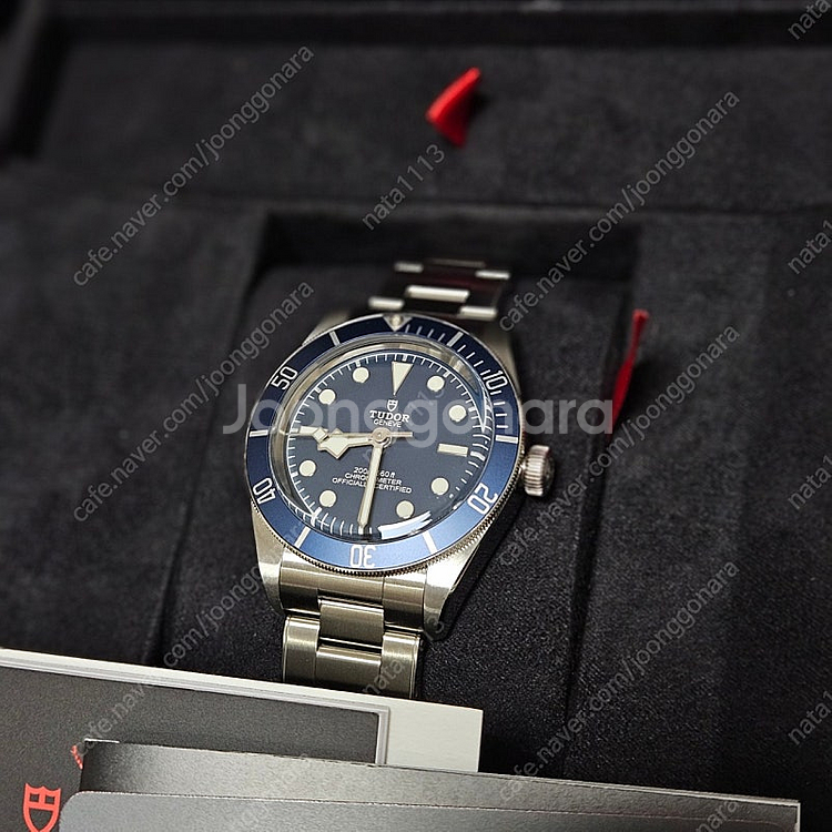 튜더 블랙베이 58 청판 시계 39 mm 스틸 7903...--1