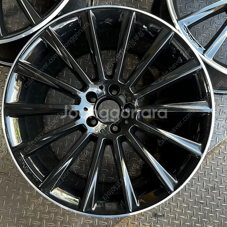 20인치 벤츠 W222 S클래스 AMG 마차 유광블랙림...--3
