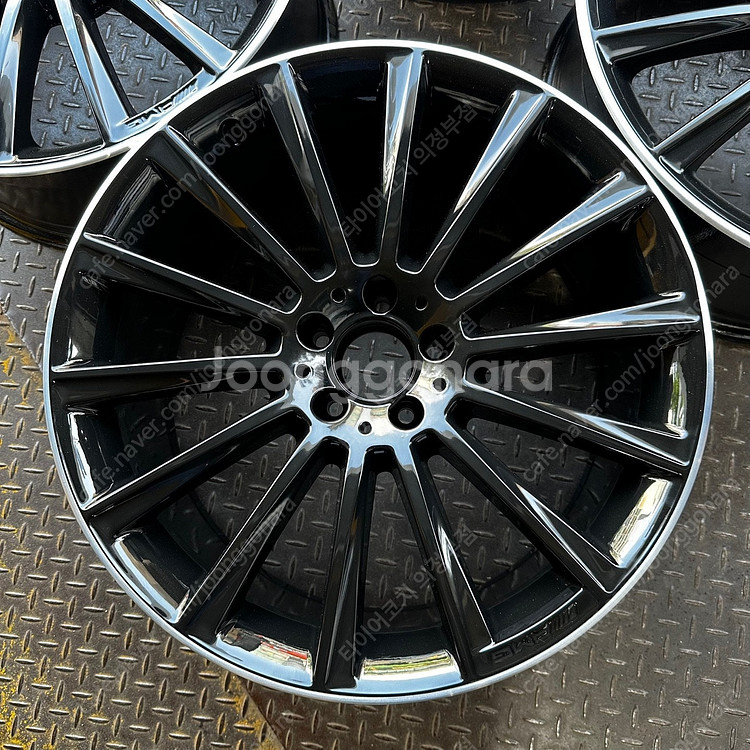 20인치 벤츠 W222 S클래스 AMG 마차 유광블랙림...--4