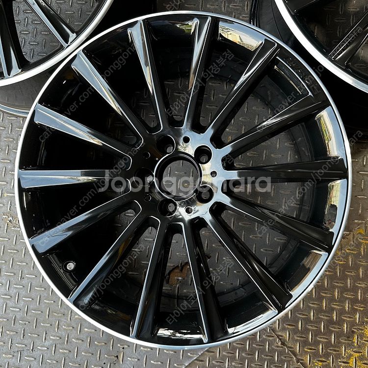 20인치 벤츠 W222 S클래스 AMG 마차 유광블랙림...--5