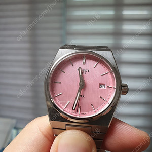(새상품)티쏘 PRX 35mm 쿼츠 핑크/분홍