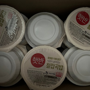 햇반 찰잡곡밥 210g 12개