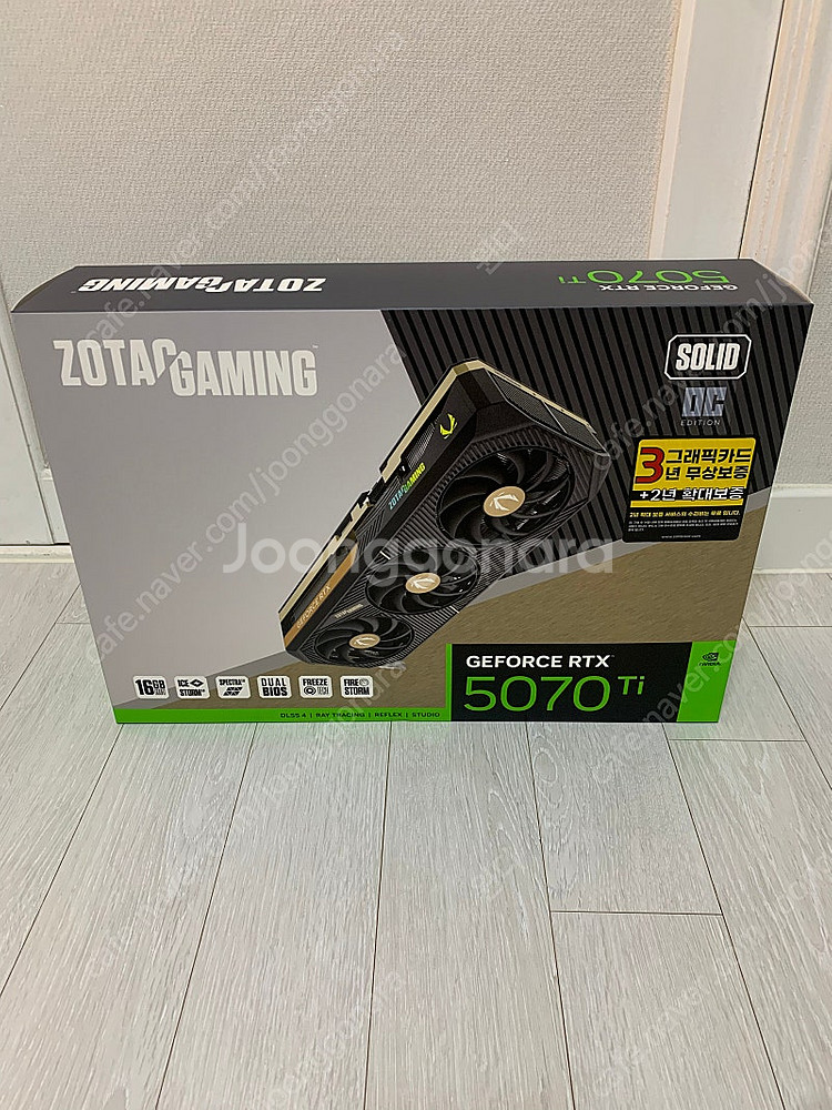 ZOTAC GAMING 지포스 RTX 5070 Ti S...--0
