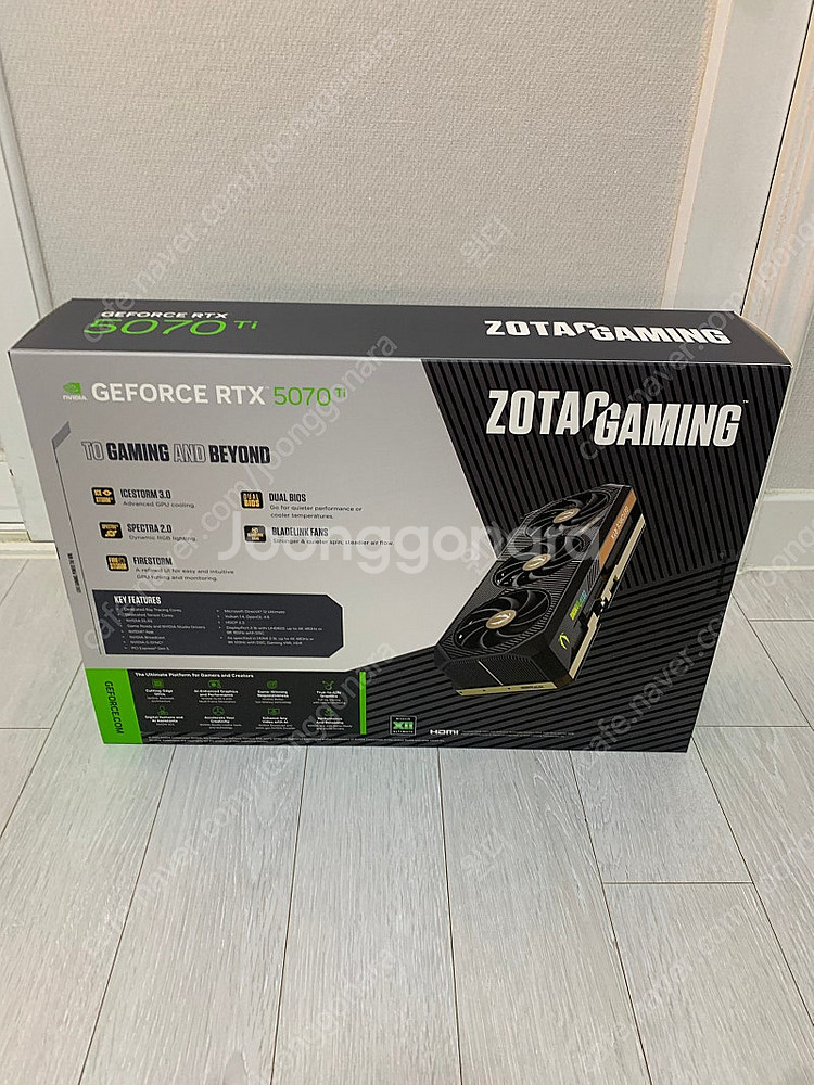 ZOTAC GAMING 지포스 RTX 5070 Ti S...--1