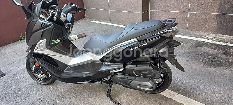 (부산)급매 SYM크로심300 블랙무광 2020년식 모...--5