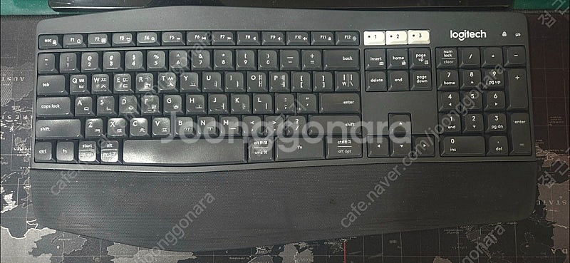 로지텍 K850 키보드 부품용 판매합니다.--0