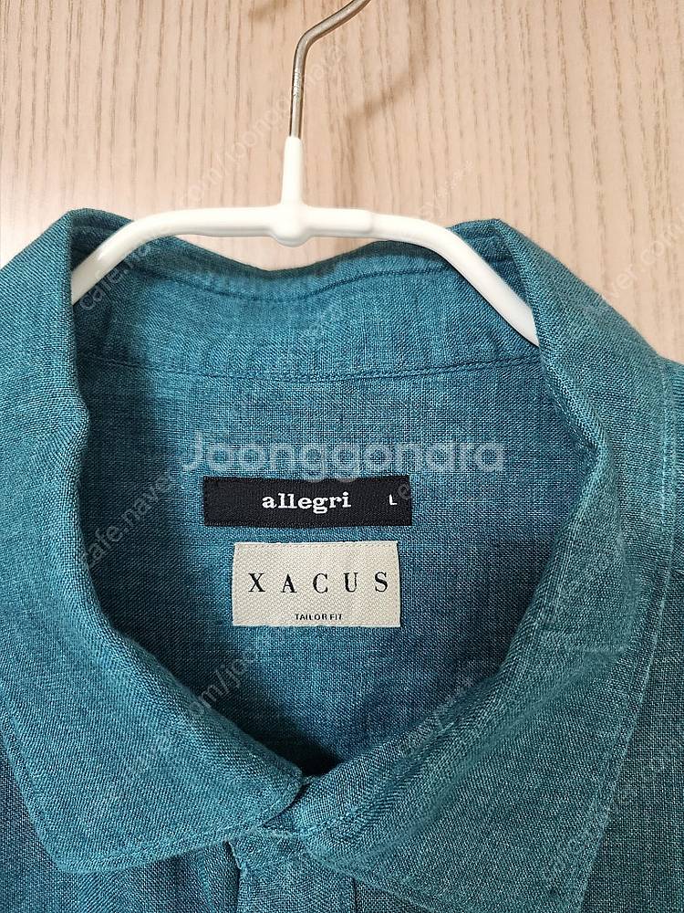 [L]알레그리 24ss XACUS LINEN 솔리드 셔...--2