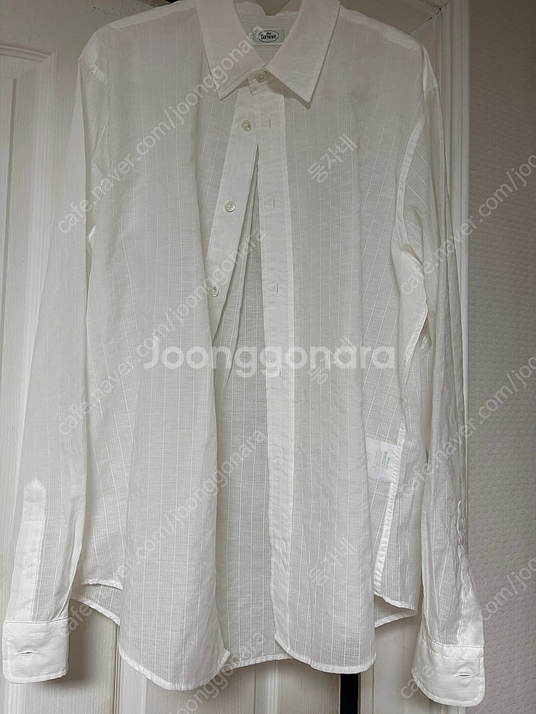 더바넷 Lively Sheer Shirt_White 팝...--0