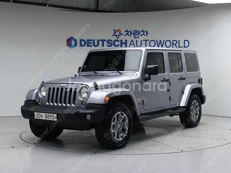 지프 랭글러 중고 JEEP 랭글러 회색 2015년식 2...--0