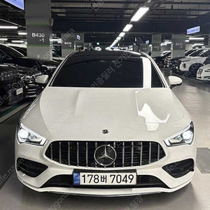 흰색 벤츠 CLA클래스 중고 벤츠 CLA 중고 C118 CLA 250 4MATIC 수입중고차 상담 항시 대기 24,683 km
