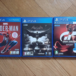 PS4 게임타이틀 3개 정리합니다
