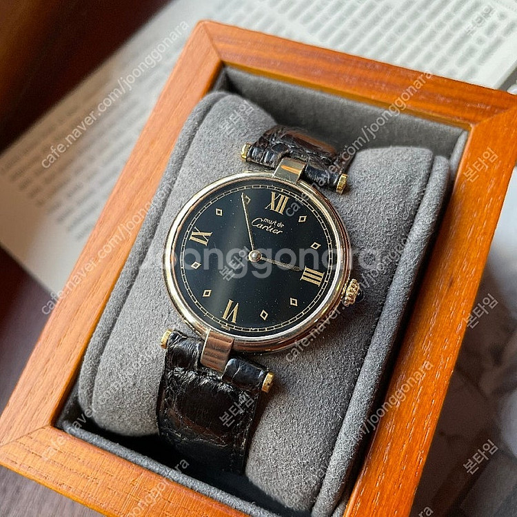 Cartier 까르띠에 머스트방돔 30mm 버메일 쿼츠--0