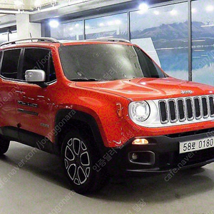 지프 레니게이드 중고 지프 자동차중고 레니게이드 중고차 빨간색 2015년식 2.0 디젤 리미티드 AWD 침수차 안심보상
