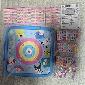 산리오 레인보우 파티게임. 보드게임 미개봉 새상품 택포