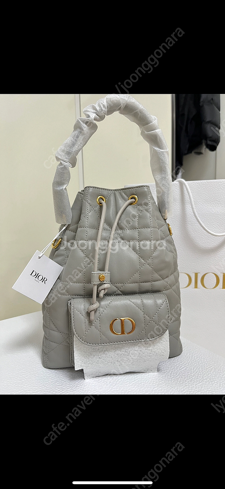 디올 dior 카로 caro 스몰 버킷백--0