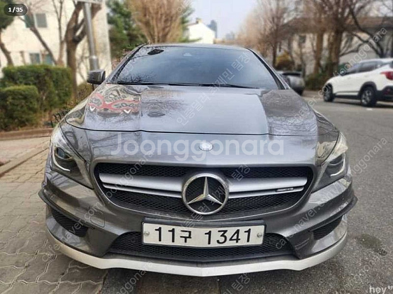 벤츠 CLA 중고 벤츠 CLA클래스 중고 회색 2015...--0