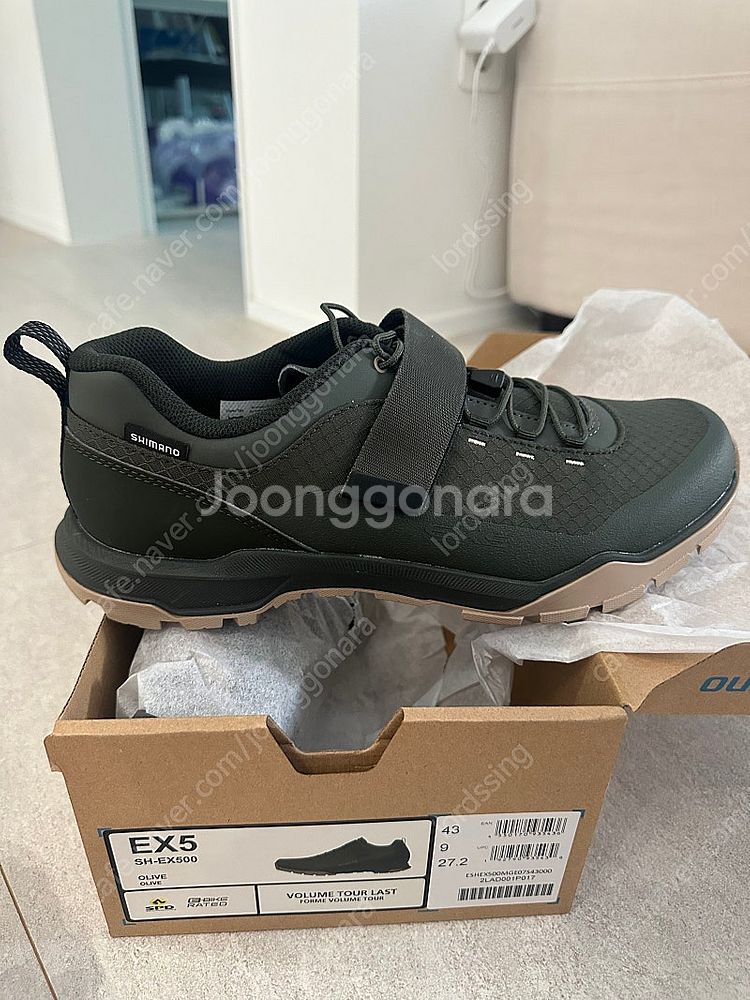 시마노 클릿슈즈 SH-EX500 270사이즈(43)--0