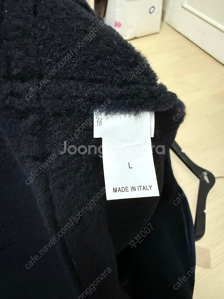 브루넬로쿠치넬리/22fw 스웨이드 무스탕 자켓 네이비/...--8