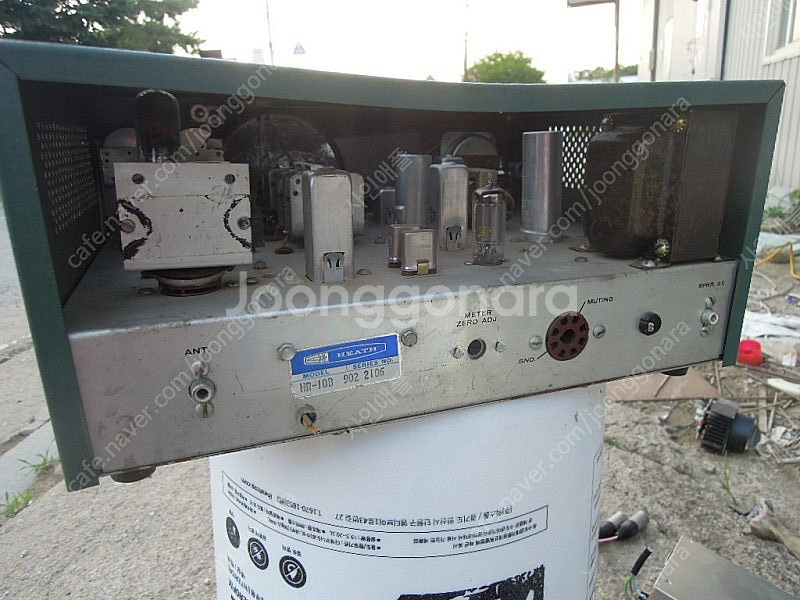 골동품 진공관 라디오---hr-10b--5