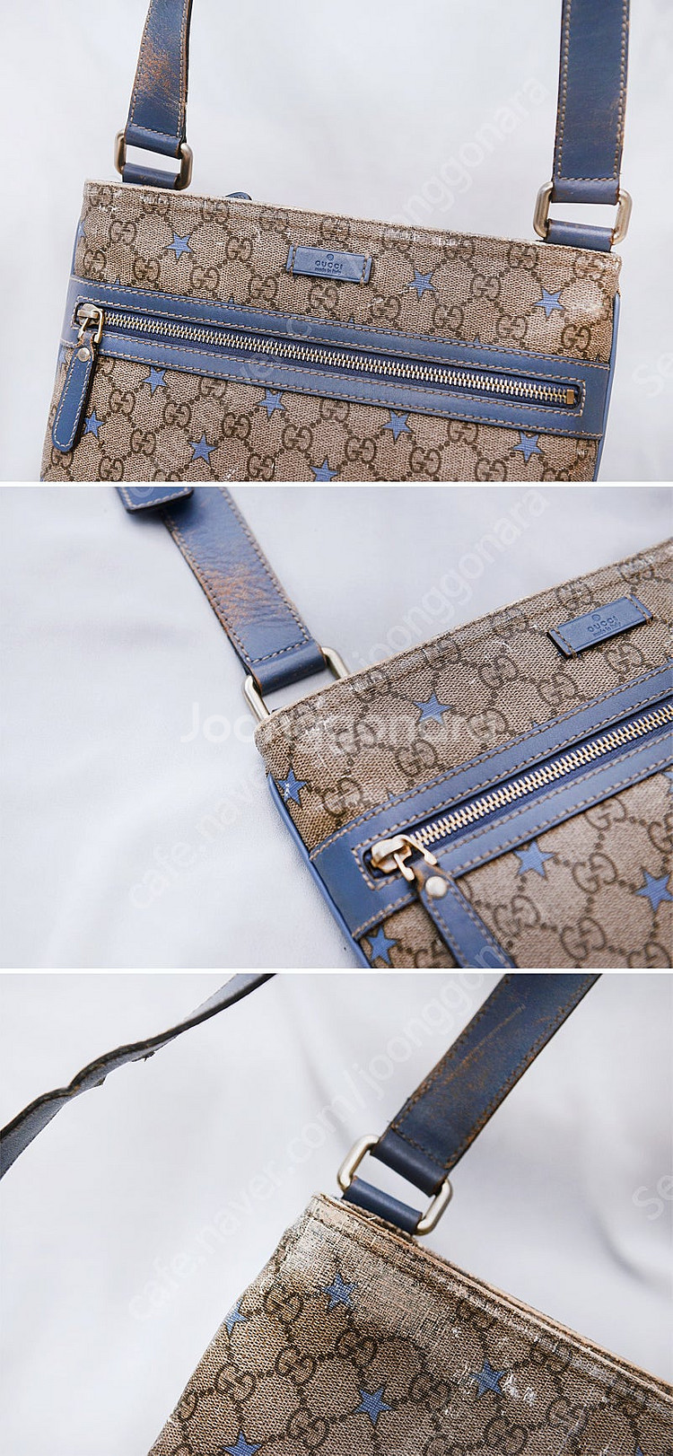 구찌 (GUCCI) GG 스타 모노그램 수프림 캔버스 ...--5