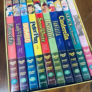디즈니 HD 리마스터 DVD 전집 (가격인하)