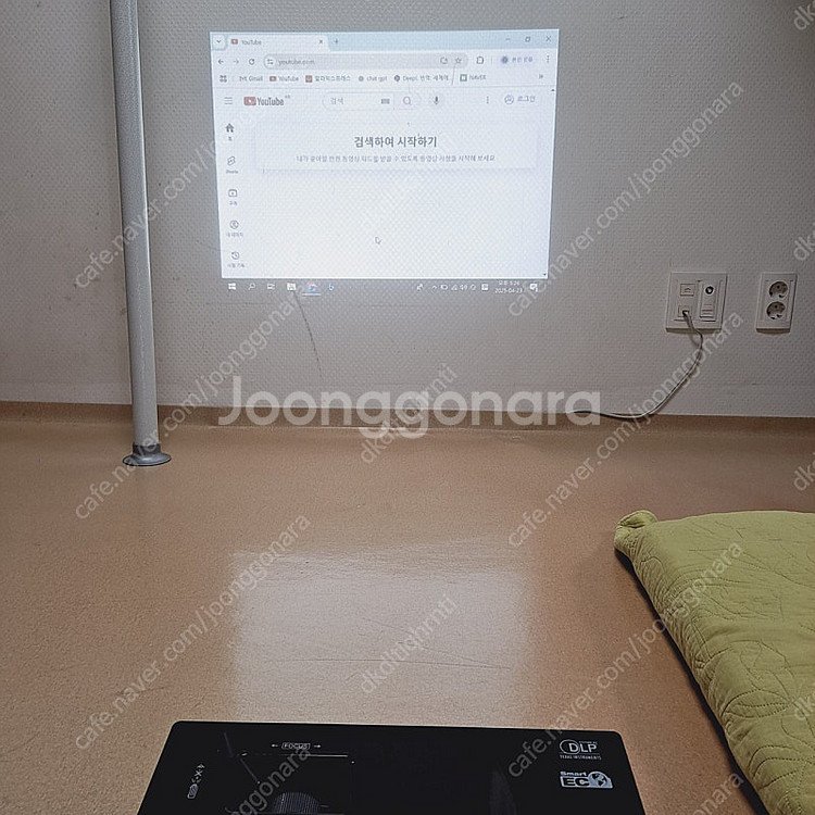 정상작동 뷰소닉 빔 프로젝터기 스피커내장 케이블포함 프...--3
