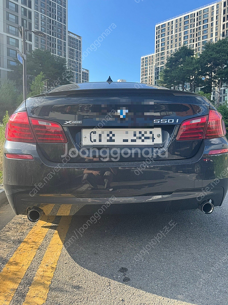 bmw f10 535i m퍼포먼스 배기 및 스포츠 디퓨...--1