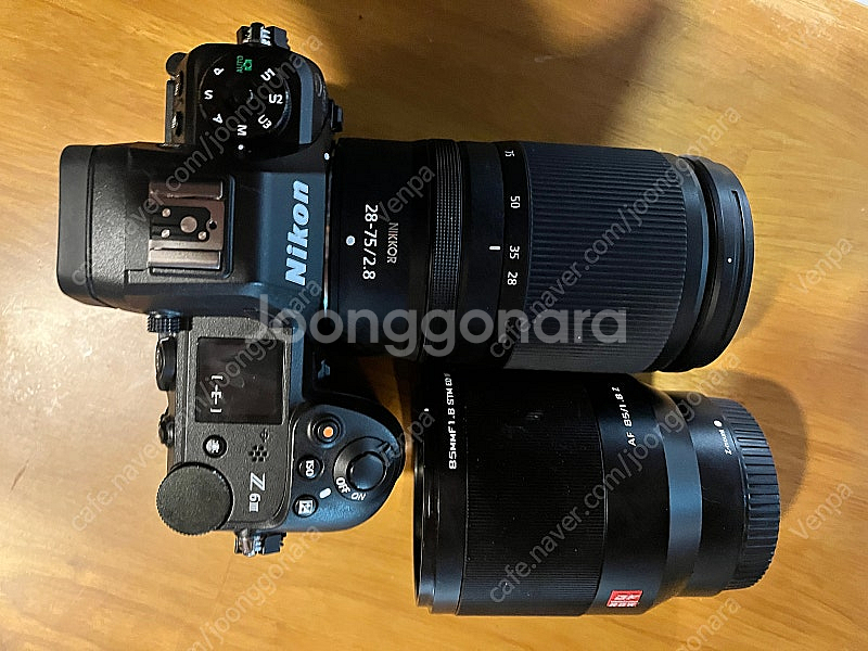 니콘 z6iii, z28-75, 빌트록스85.8--5