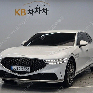 제네시스 G90 중고 제네시스 중고 가격 흰색 2022년식 3.5T GDI AWD 중고자동차