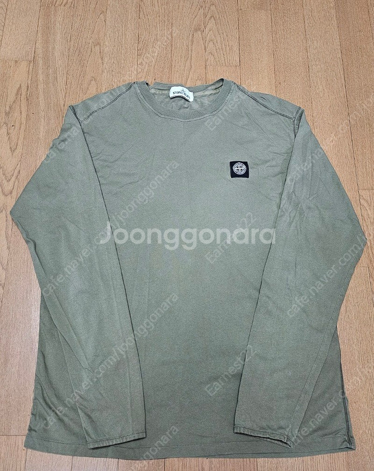 (정품) 스톤아일랜드 긴팔 티셔츠 XL (명품 남자 맨...--0