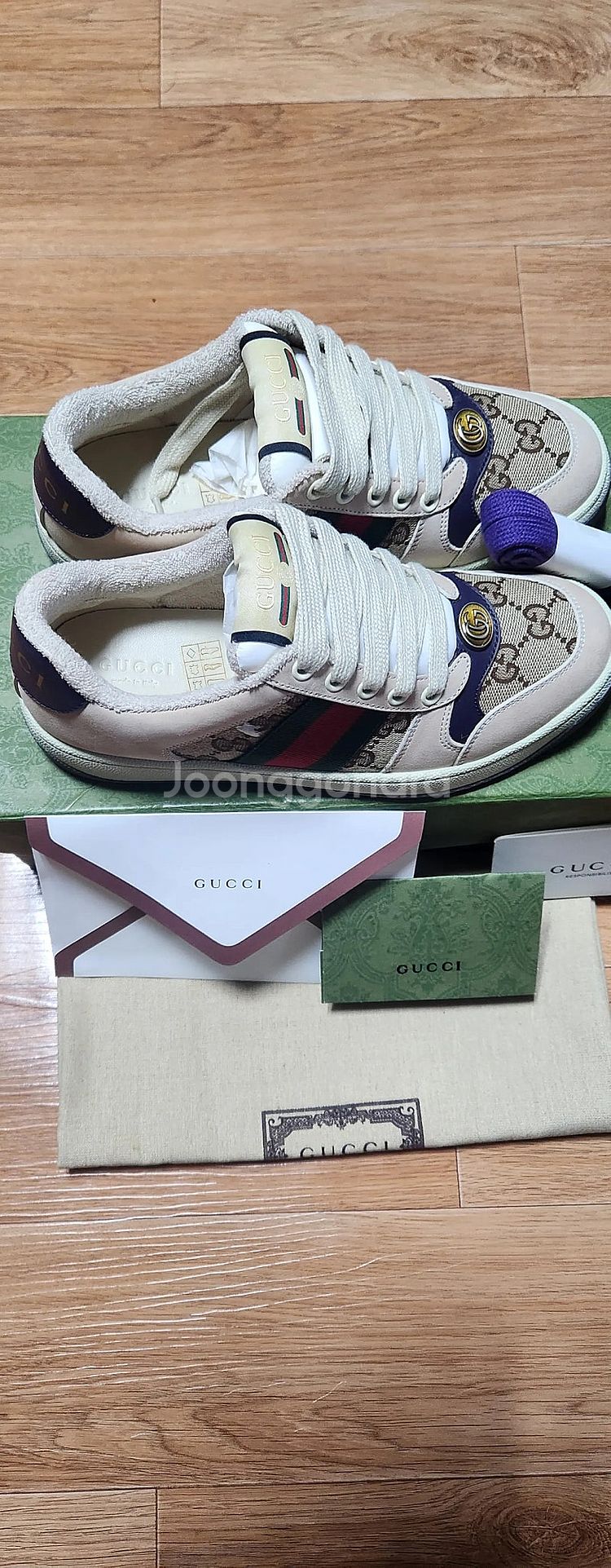 폭탄가격 내림급처/빨리빨리가져가세요/GUCCI GG스니...--2