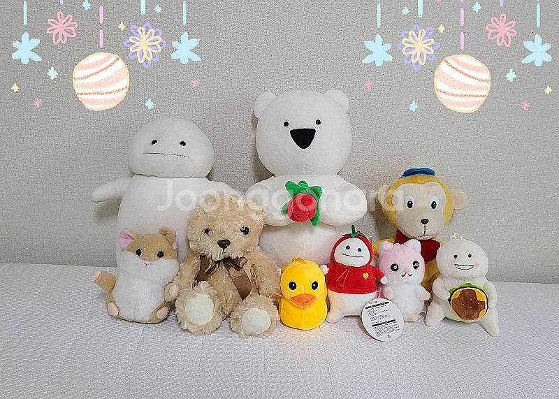 오버액션곰/지방이/뚱스/러버덕/햄찌/햄짱/몽키/베어 인...--0