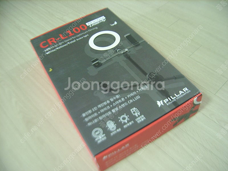 PILLAR 링 라이트 LED 조명세트 CR-L100--1