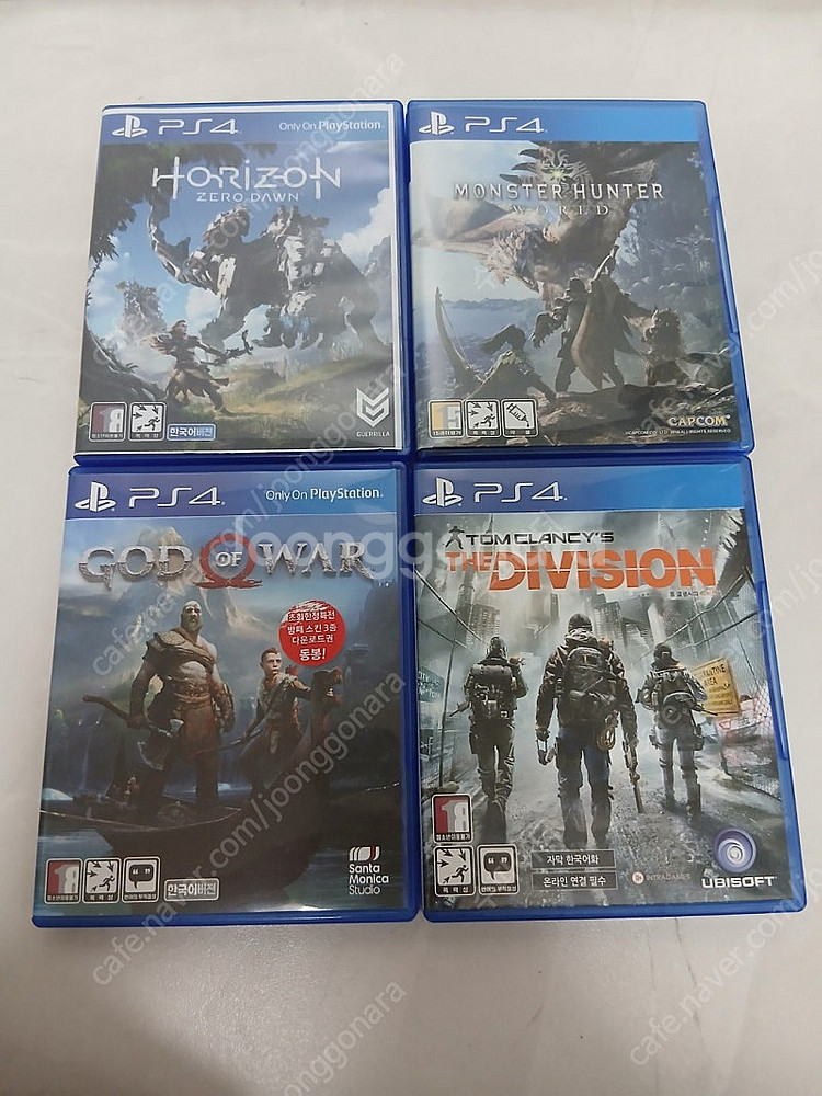 PS4 플스4 슬림 11버전/게임4/듀얼쇼크2/거치대--1